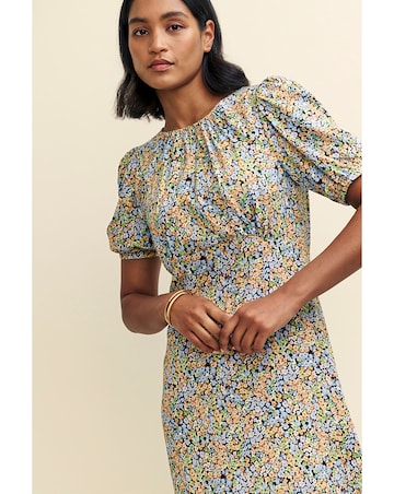 Nobody's Child Clover Midi Dress Jonie Ditsy