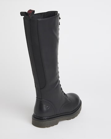 Heavenly Feet Avalon Knee High Boots Standard to Curvy Calf Ex Wide Fit