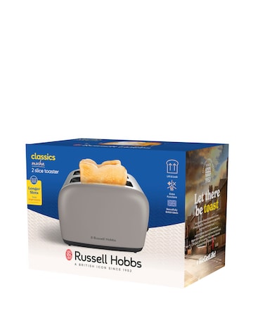 Russell Hobbs Classics Kettle & 2 Slice Toaster Bundle Mocha