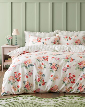 Cath Kidston Floral Bunches 100% Cotton Duvet Cover Set