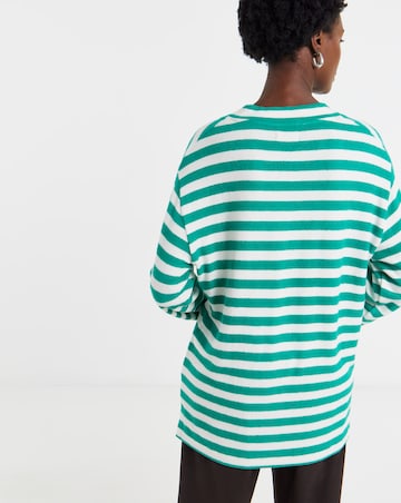 Soft Touch V-Neck Longline Top