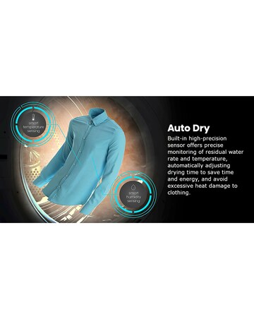 Hisense 5S Series DH5S102BB 10kg Heat Pump Tumble Dryer