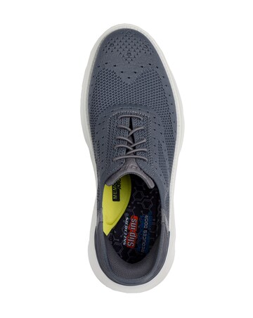 Skechers Garza Palma Slip-Ins - Charcoal