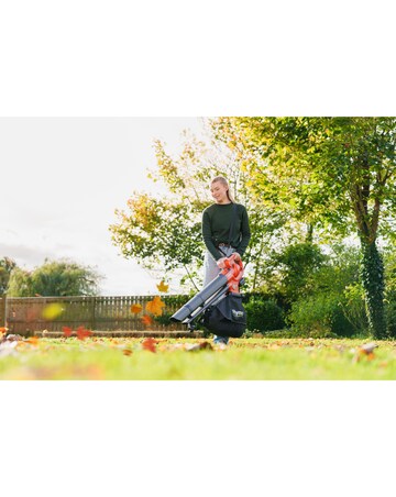 Flymo 18V EasiBlowVac Leaf Blower & Vacuum 4.0Ah Battery & Charger