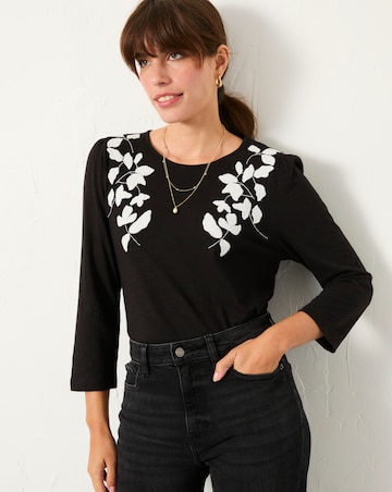 Fatface Ria Applique Top