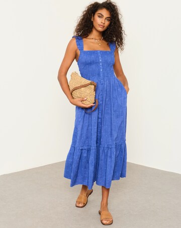 Fatface Eva Midi Dress