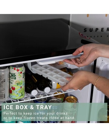 Kuhla KTTF0E6B-1019 Gaming Design Table Top Mini Fridge