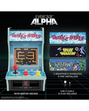 Evercade Alpha TAITO Retro Gaming Bartop Arcade