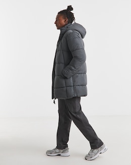 Grey Puffer Jacket