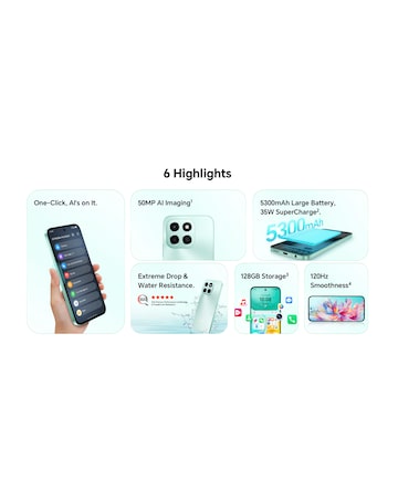 Honor X6c 128GB - Emerald Green