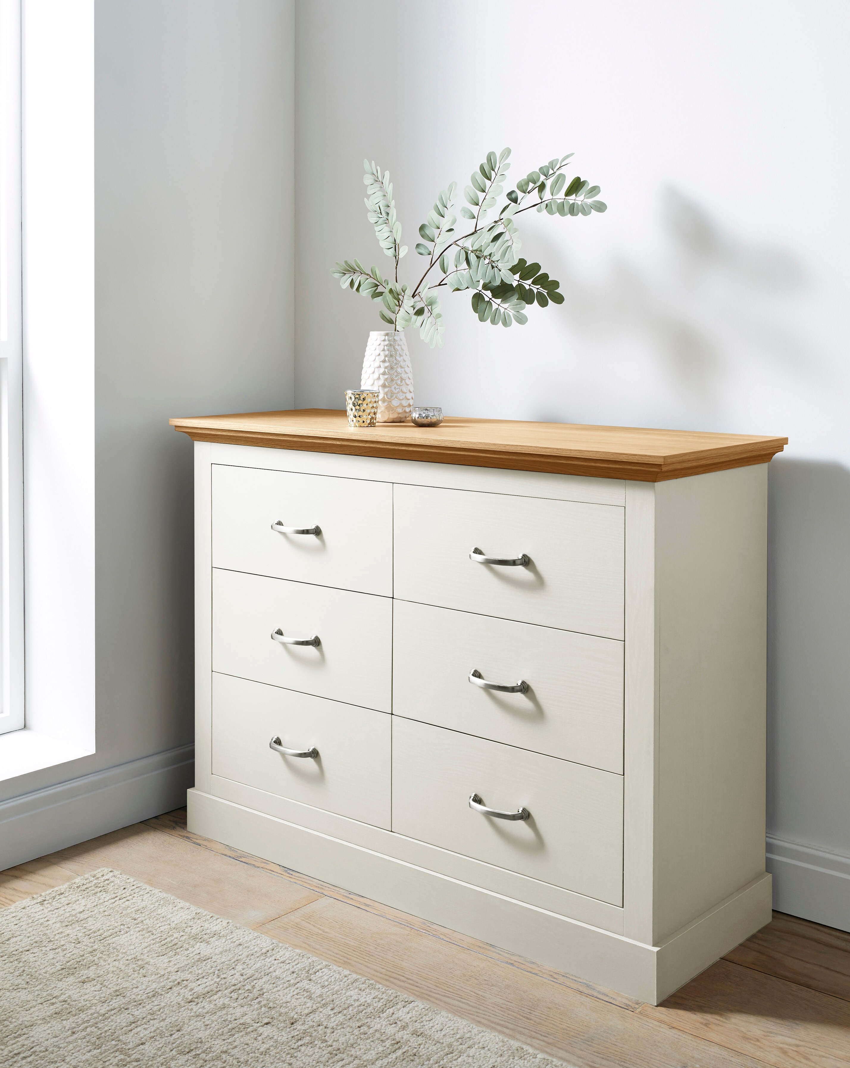 JO1 チュララセット Julipa Ashford 6 Drawer Wide Chest | Ambrose Wilson