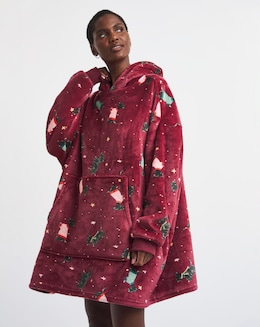 Pretty Secrets Scotty Dog Hooded Lounge Dress