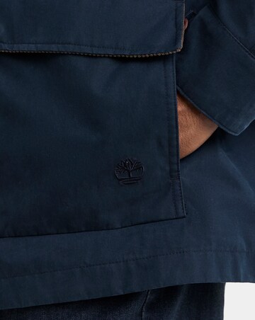 Timberland Waterproof Cotton Barn Coat - Navy