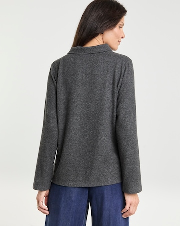 Soft Touch Collared Top