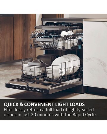 Haier I-Pro Shine 3 XF5C4M1X-80 15 Place Full Size WiFi Dishwash Stainless Steel