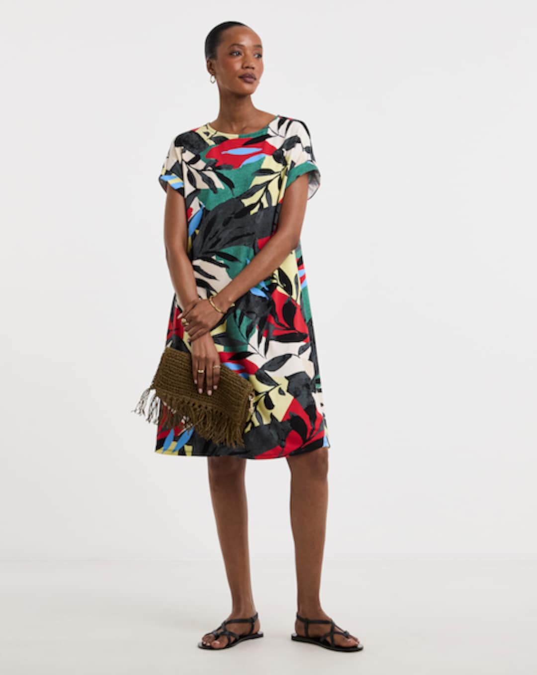 Swing Fabric Jersey Dresses | Womens | Ambrose Wilson