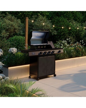 Charles Bentley Ottimo Origin Pro 380 4 Burner Gas Barbecue with Side Burner