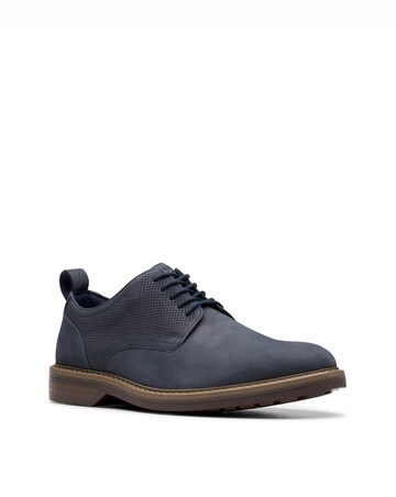 Clarks Aldwin Lace Shoe - Navy