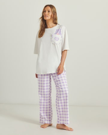 Care Bear Heart Pocket Cotton Pyjama Set
