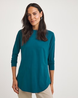 The Longline Curved Hem