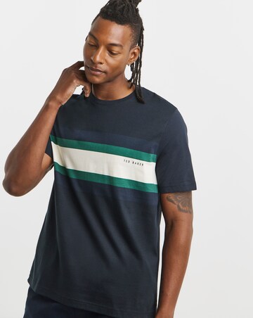 Ted Baker Chest Stripe Crew Neck T-shirt