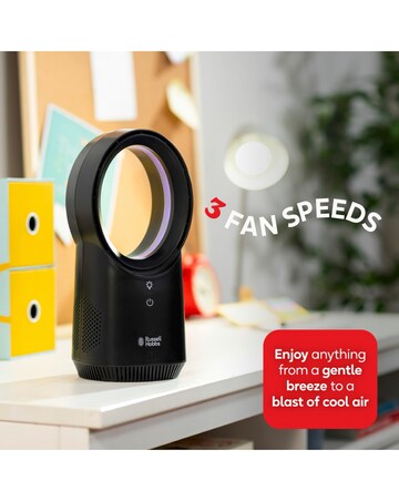 Russell Hobbs USB Bladeless Desk Fan