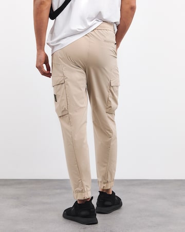 BOSS Beige Cargo Trouser