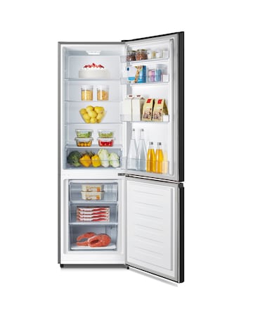 Fridgemaster MC55265EB 55x180cm Fridge Freezer - Black