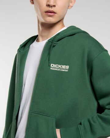 Dickies Bolivar Zip Through Hoodie - Pine