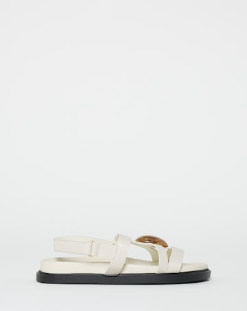 Mendoza Trim Detail Footbed Sandals - Extra Wide Fit (EEE)