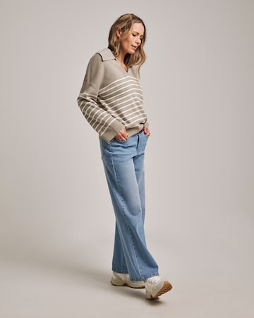 Anthology Milano Stitch Collar Jumper