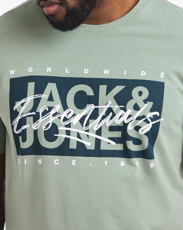 Jack & Jones Colton Logo T-Shirt - Green