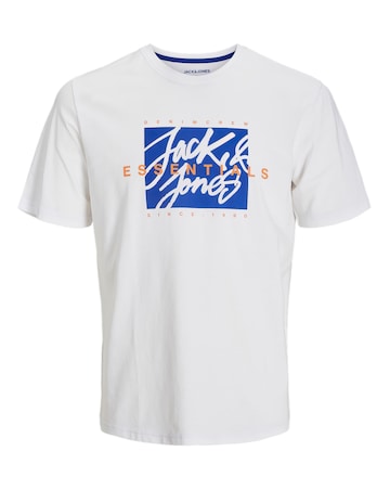 Jack & Jones Colton Logo T-Shirt - White