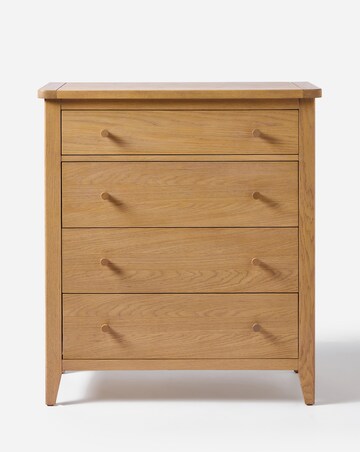 Caitlin Ready Assembled Wooden Small Chest of Drawers