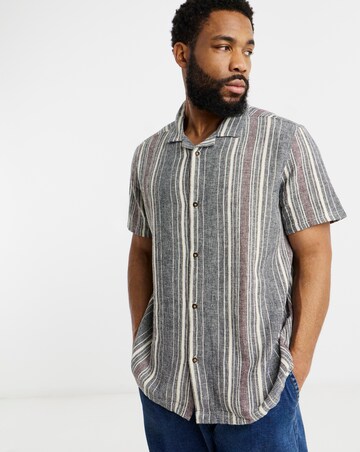 Textured Stripe Shirt