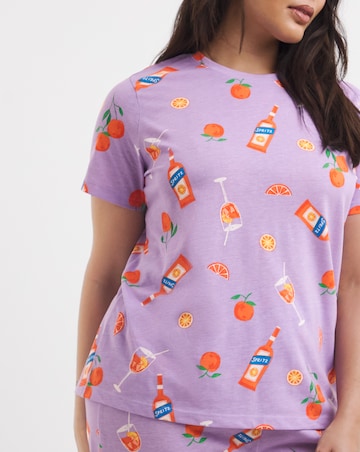 Simply Be Value Pyjama Set Spritz Print