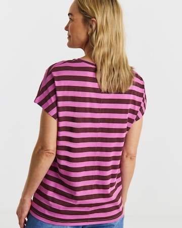 The V Neck Cotton T-Shirt