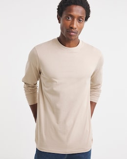 Long Sleeve Crew Neck T-Shirt Long