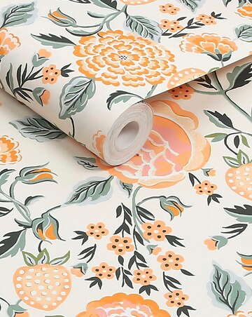 Cath Kidston Strawberry Garden Wallpaper