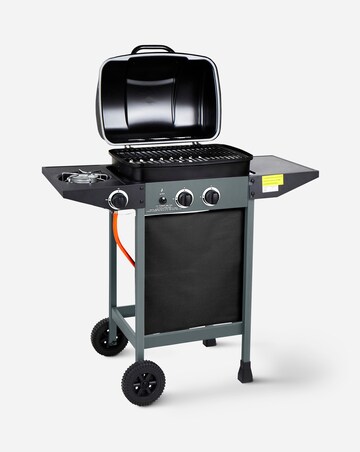 2 Burner Gas BBQ with Side Burner