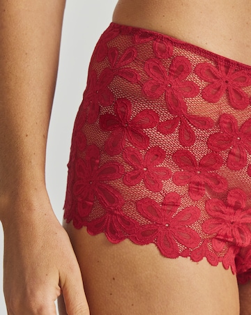 Pretty Secrets (2 Pack) Daisy Lace Short Knickers