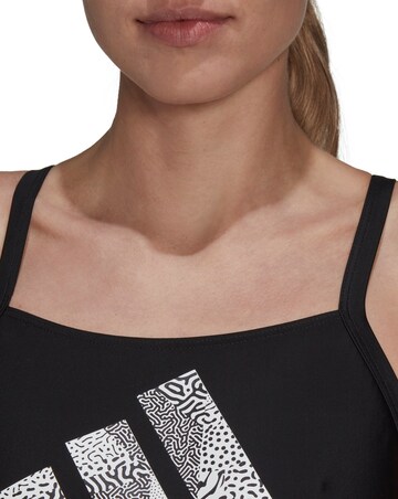 adidas Big Logo Swimsuit