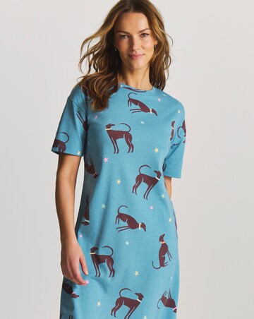 Pretty Secrets (2 Pack) Value Dog Print Midi Nighties