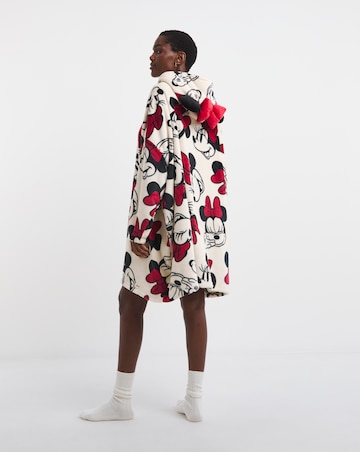 Minnie Mouse Bow Detail Hooded Lounge Dress