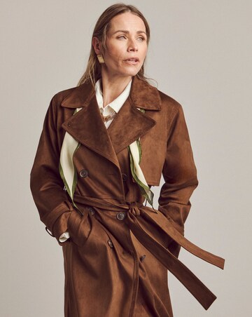 Anthology Suedette Trench Coat