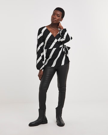 Crinkle Wrap Top