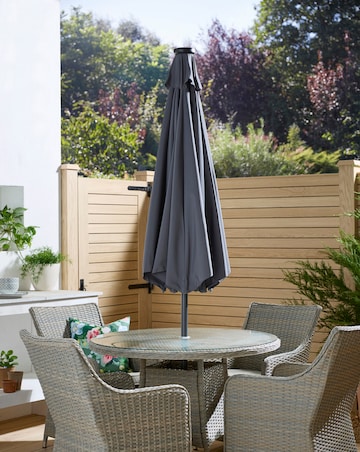 Solar LED Strip Parasol