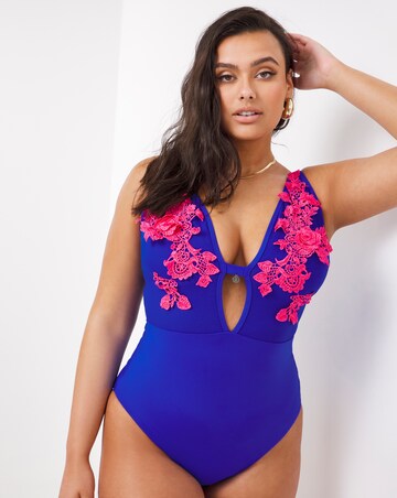 Figleaves Curve Euphoria Plunge Swimsuit