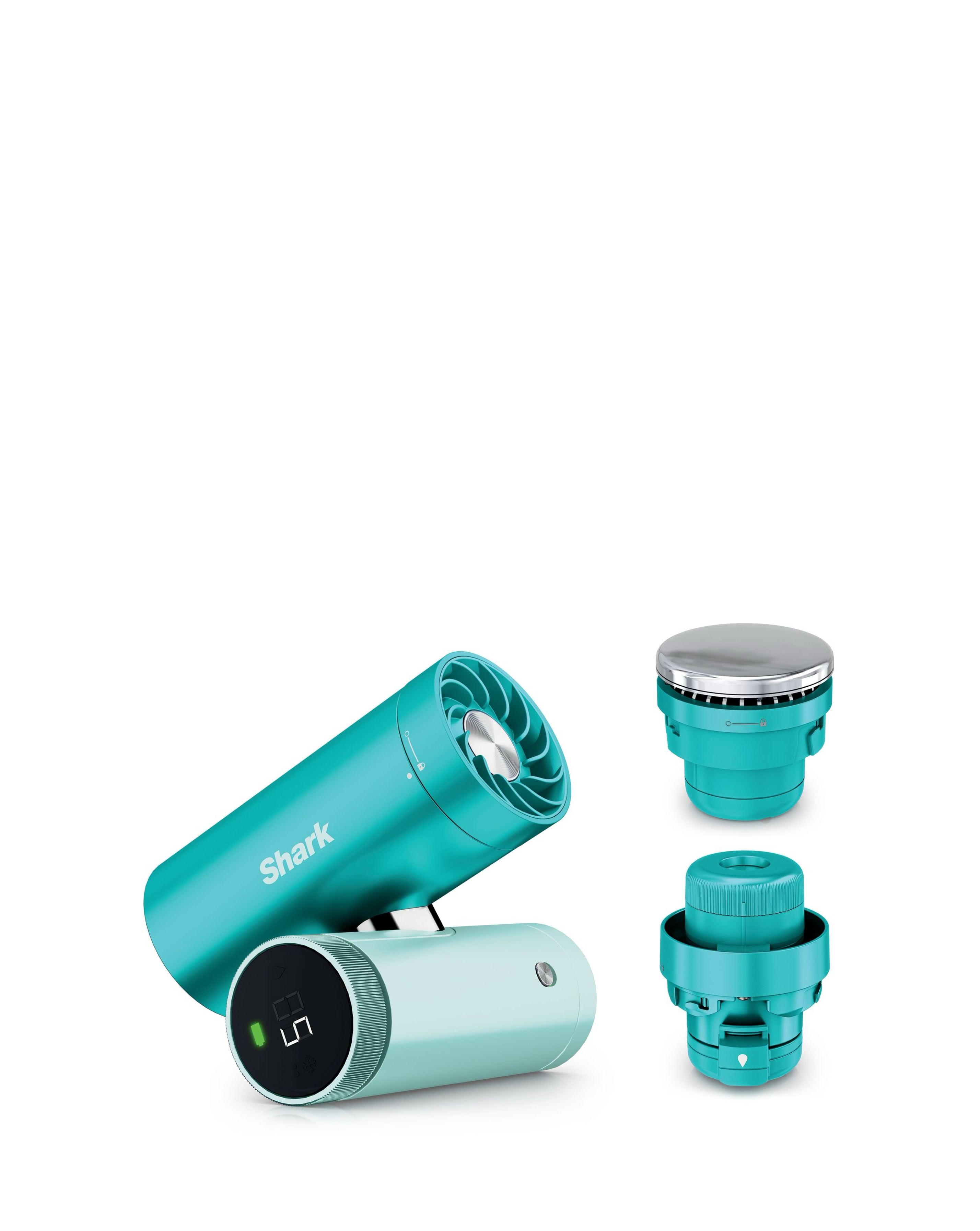 Shark ChillPill 3-in-1 Fan, Mist & InstaChill System - Glacier