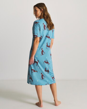 Pretty Secrets (2 Pack) Value Dog Print Midi Nighties